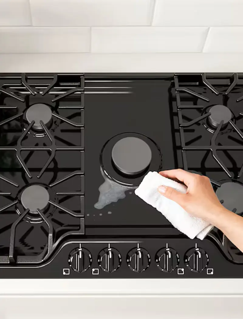 How To Clean Gas As Well As Electric Stove Top